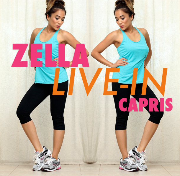 Zella Live-In Capris: Makeup and Beauty Blog