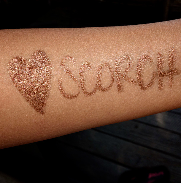 Urban Decay Scorch Swatch