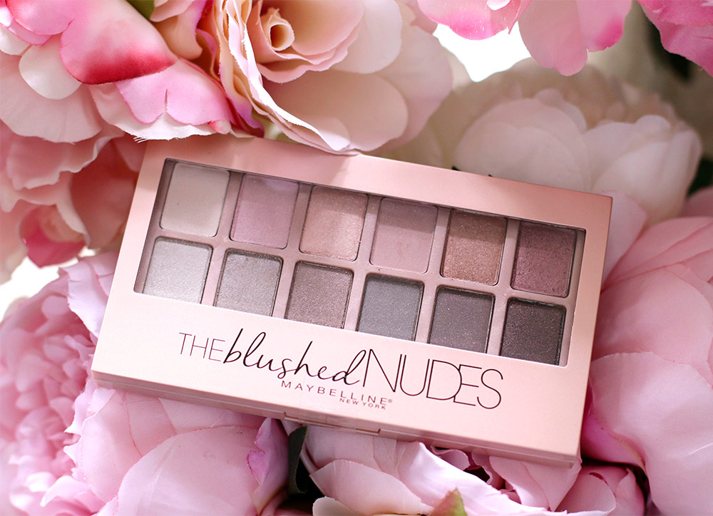 The Blushed Nudes Makeup Palette Blog Maybelline Beauty - by and