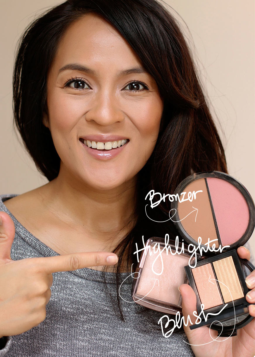 how to use blusher in makeup