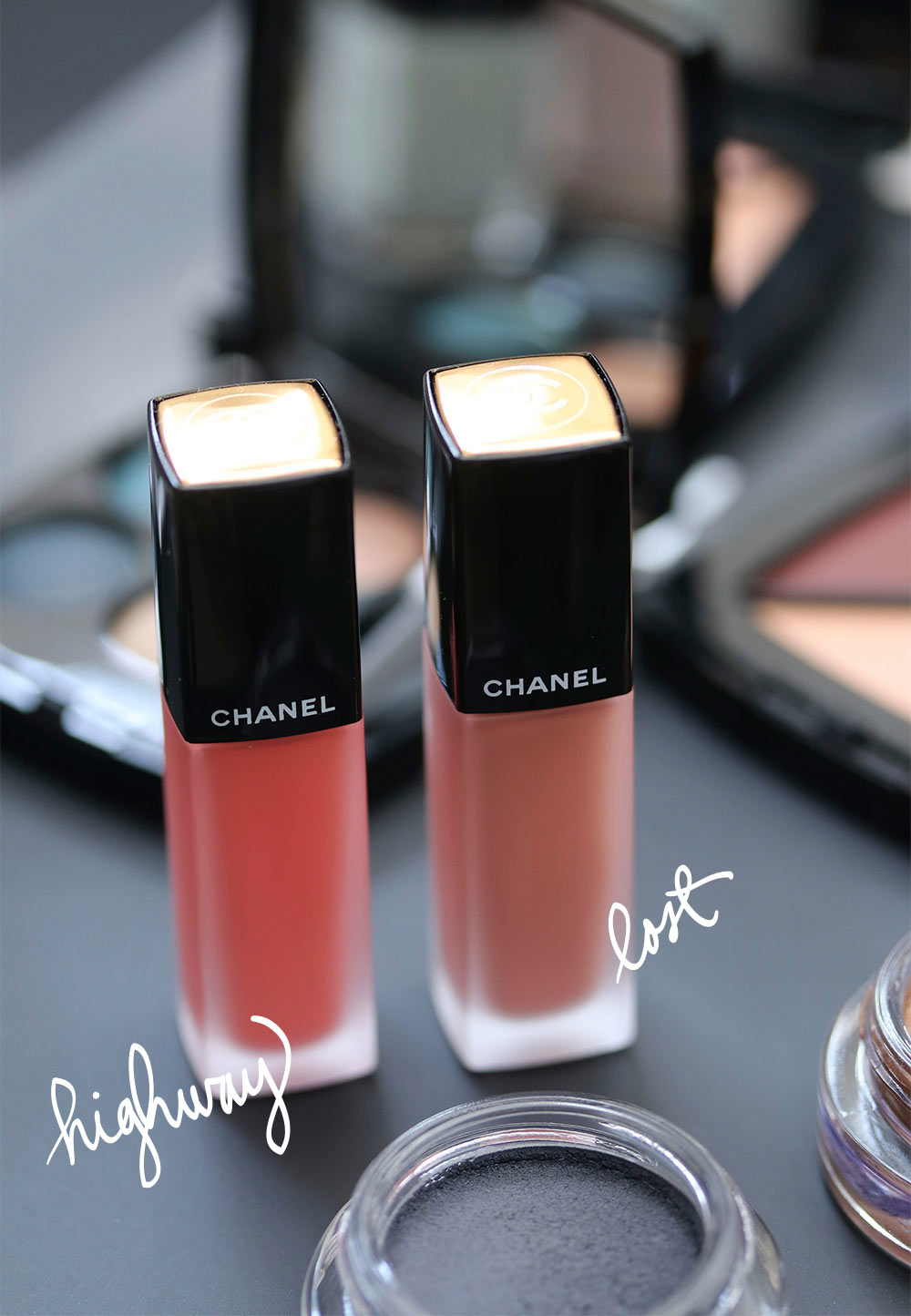 Chanel Highway and Lost, the Two Chanel Rouge Ink Liquid Lipsticks From the Fall Travel Diary Collection - Makeup and Beauty Blog