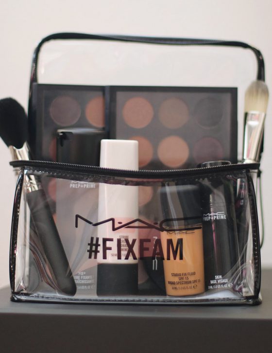 #FoundationFocus: Mostly Matte With a Subtle Pink Sheen Using MAC Studio Fix Fluid SPF 15 and Strobe Cream in Pinklite