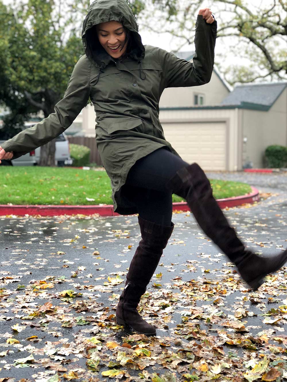 An Awesome and Affordable $40 Raincoat: The Women's Anorak Jacket 