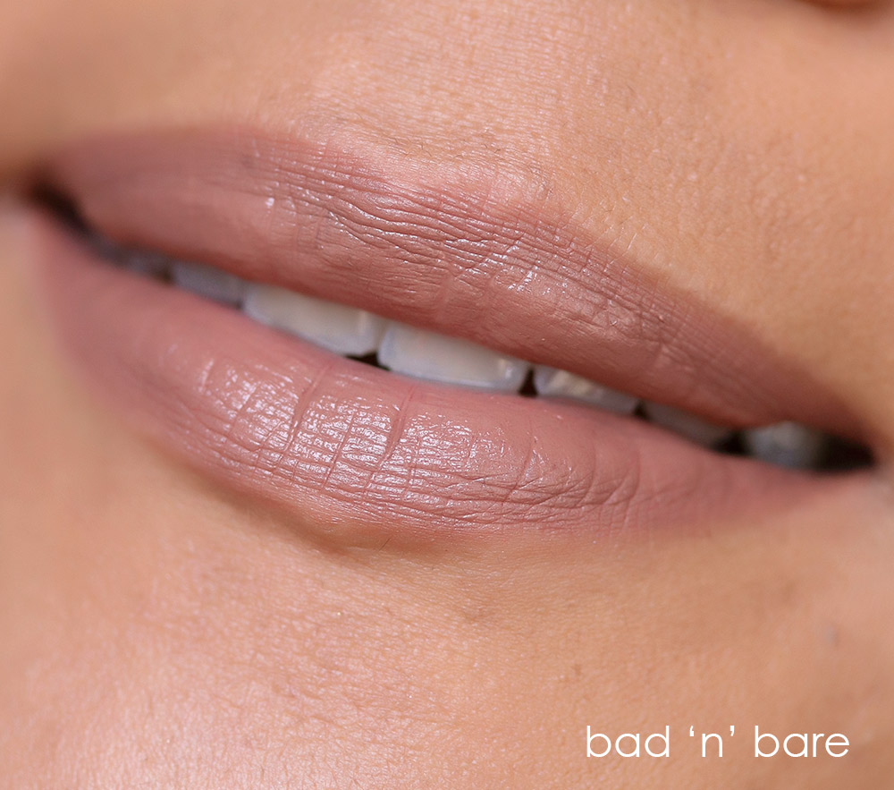 mac bad n bare lipstick. 