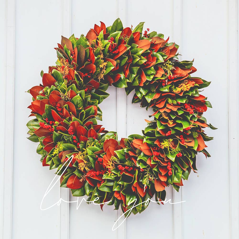 love you wreath monday poll