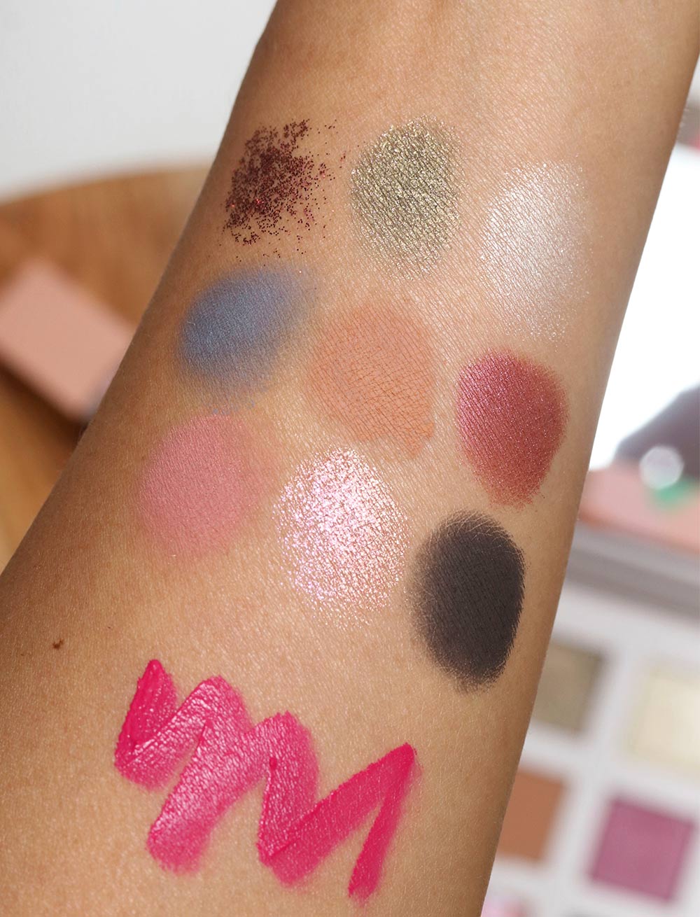 bossy cosmetics power woman essentials swatches