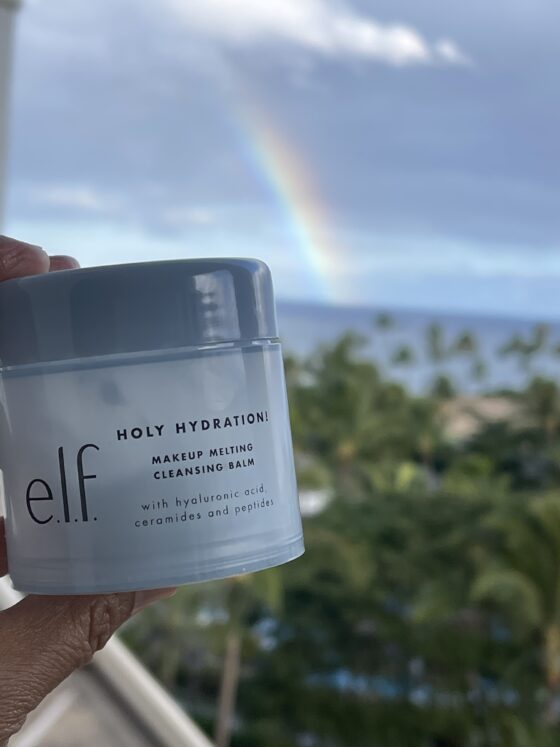 Vacation Beauty Shoutout: elf Holy Hydration Makeup Melting Cleansing Balm