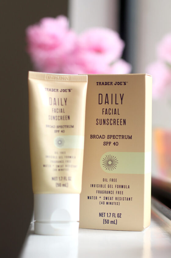 Latest Trader Joe’s Finds: Daily Facial Sunscreen Broad Spectrum SPF 40 and Strawberry & Rhubarb Hand Pies